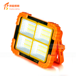 Lámpara <span class=keywords><strong>LED</strong></span> <span class=keywords><strong>Solar</strong></span> de 60W con Gancho para Colgar, Recargable por USB, Linterna de Trabajo, Lámpara de Camping - Product Image 3