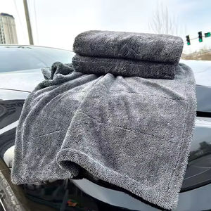 Chiffons microfibres 1200 g/m² pour l'entretien automobile, serviettes de detailing auto à séchage rapide pour lavage et nettoyage, séchage à boucles torsadées - Product Image 2