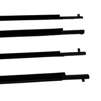 Bande d'étanchéité en caoutchouc pour porte, réduction du bruit, pour Camry 2007-2012, noir, OE 67871-06080 67872-06080