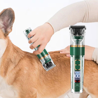 Tondeuses électriques pour animaux de compagnie avec personnalisation du logo, pour chiens et chats, coupe de poils professionnelle, étanches, pour le toilettage corporel