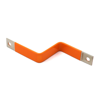 Barre omnibus flexible en cuivre à faible résistivité, plaquée étain, laminée, pour panneau de distribution d'énergie