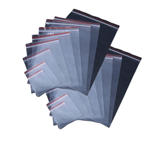 0.1mm <span class=keywords><strong>LDPE</strong></span> Dây Kéo Túi trong suốt PE rõ ràng Ziplock túi nhựa 20*30cm cho bao bì sản phẩm - Product Image 3