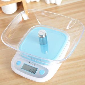 Báscula de Cocina Digital SH-125 con Capacidad de 10 kg y Recipiente Transparente para Cocinar, Hornear y Medir - Product Image 1