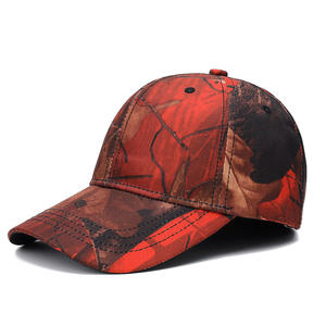 Casquette de baseball camouflage à imprimé feuilles style streetwear pour hommes, idéale pour le hip-hop, les activités de plein air, la déguisement et la pêche, protection solaire - Product Image 6