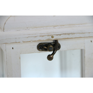 MAGI-farol decorativo para boda, Blanco antiguo, <span class=keywords><strong>madera</strong></span> <span class=keywords><strong>de</strong></span> vidrio, rústico, para decoración <span class=keywords><strong>de</strong></span> mesa - Product Image 5