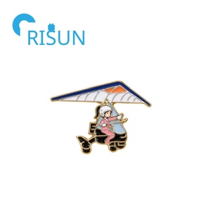 Spille con Logo personalizzato con smalto per <span class=keywords><strong>deltaplano</strong></span> per parapendio - Product Image 5