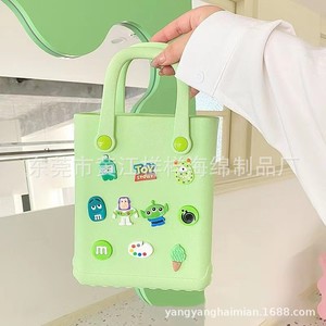 Eva Tote <b>Bag</b> Horizontal <b>Small</b> Size Water Resistant Cartoon Pattern Shopping <b>Bag</b> For Women 30x21x16cm - Product Image 5