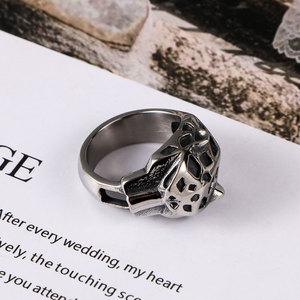 Animal Zodiac Leopard Head <b>Ring</b> SA852 Men's Fashion Jewelry Gift - Product Image 3