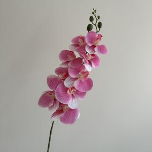 Orquídea Phalaenopsis Artificial <span class=keywords><strong>de</strong></span> 9 Cabezas, Orquídea Artificial Realista <span class=keywords><strong>de</strong></span> Tacto Suave para Decoración <span class=keywords><strong>de</strong></span> Bodas, Hogar y Eventos - Product Image 3