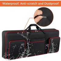 Custom Large Padded Piano Bag Keyboard Storage Cover Piano Keyboard Carrier Bag Carry case 61key Musical Instrument Bag