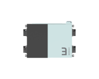 Ventilateur de récupération de chaleur intégrée au plafond E8, 350 m³/h, design moderne, système d'air frais pour villas résidentielles, fournisseur B2B