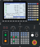 Nouveau Système de Contrôle de Machine de Fraisage CNC 2 Axes FINGER Personnalisé de Haute Qualité avec Écran LCD 10,4 pouces, RT Linux, Bus EtherCAT, Programme 4 Go