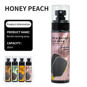 Nettoyant en spray haute qualité personnalisé pour raquettes de pickleball 100ml – Formule antidérapante, élimine les taches et entretient l'équipement - Product Image 1