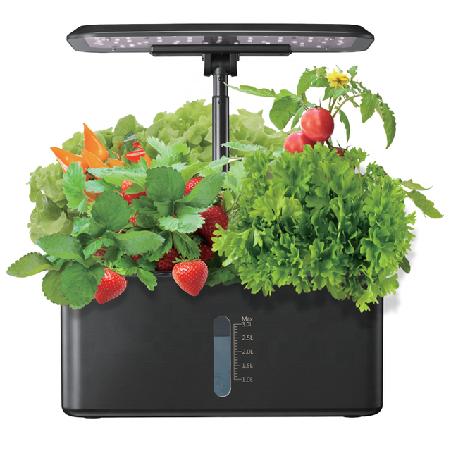 Nature Smart Hydroponics Growing System with LED Plant Grow Light for Indoor Plant