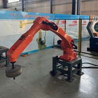 Lengan Robot 6 Sumbu Beban Berat 70kg Jangkauan 2100mm Mesin Palletizing Otomatis Industri