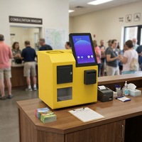 Fournisseur Vérifié Compteur de Monnaies Multi-Devises à Écran Tactile Haute Vitesse pour Casino et Hôtel Kiosque de Dépôt de Monnaies Jinrui JR-500