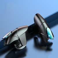 Contrôleur de jeu mobile à 6 doigts avec assistance au recul automatique et gâchettes programmables pour les jeux de tir sur iOS et Android