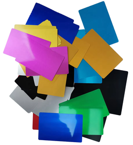 Biglietto da visita sublimazione alluminio anodizzato alta qualità colorato 0.2MM 0.3MM 0.8MM arte popolare portorico souvenir lucidato - Product Image 6