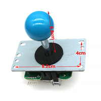 Sıfır gecikme USB denetleyicisi klon Arcade oyun kiti için Sanwa Joystick Push Button ahududu Pi PC PS3 komutu sikke itici makine