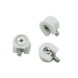 Support d'étagère en plastique de haute qualité GQK avec <span class=keywords><strong>vis</strong></span>, connecteur de meuble, support d'étagère <span class=keywords><strong>invisible</strong></span>, armoire de cuisine - Product Image 6