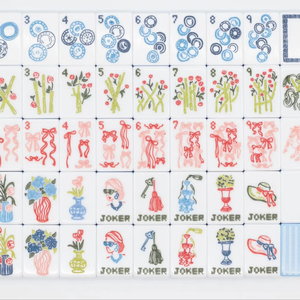 Juego de Fichas de Mahjong Plegables de Acrílico Ecológicas y Modernas de la Marca Miss Darling Sparrow, de Alta Calidad para Juegos de Entretenimiento - Product Image 1