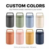 Thermos Isotherme Mignon en Acier Inoxydable 304 à Double Paroi Sans BPA 500ML, Isolation Sous Vide 12-24h, Boîte à Lunch pour Enfants