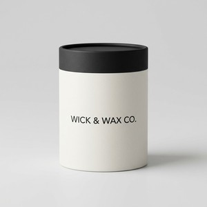 Custom Scented Soy Wax <b>Candle</b> Tin Jar Round Paper Tube Cylinder <b>Gift</b> Sleeve Custom Home Fragrance Brand Packaging Factory - Product Image 1