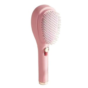 Retractable Telescopic Air Cushion Comb Women's Fluffy Portable Massage Automatic <strong>Self</strong> <strong>Cleaning</strong> <strong>Hair</strong> <strong>Brush</strong> - Product Image 4