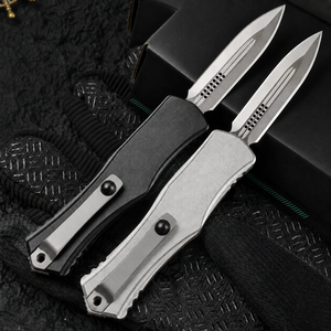 Navaja Plegable Táctica Hera II 8Cr14MoV con Mango de Aluminio Aeroespacial, Ergonómica, para Supervivencia, Camping, con Rompecristales EDC - Product Image 4