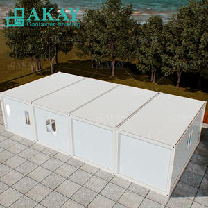 Casa prefabricada modular personalizada, casas prefabricadas, apartamento de <span class=keywords><strong>cuatro</strong></span> conexiones, 2 dormitorios, 20 pies, 40 pies, casa contenedor desmontable - Product Image 4