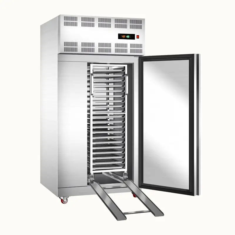 Equipo de refrigeración de cocina de refrigeración por aire de alta eficiencia UntraLow Temperature -80 Iqf Spiral Blast Freezer Machine para peces