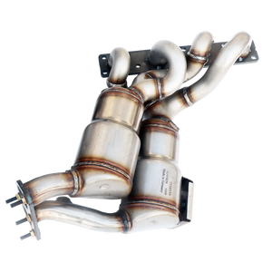 เครื่องฟอกไอเสียเชิงเร่งปฏิกิริยาสำหรับรถยนต์ทำจากสเตนเลสสตีลประสิทธิภาพสูงสำหรับ E90 E60รถ <span class=keywords><strong>BMW</strong></span> 320 - Product Image 1