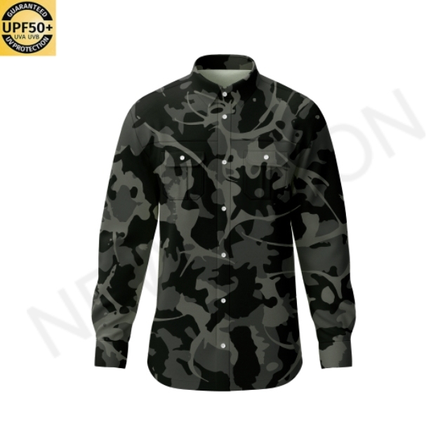 Camouflage black gray
