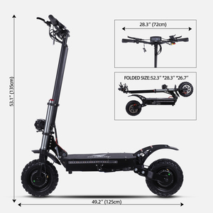 FREEBOY CALDO Spedizione Gratuita Potenti Scooter Elettrici 11'' Fuoristrada con Pneumatici Sottovuoto, Monopattino Elettrico Autobilanciato Fuoristrada per Adulti - Product Image 6