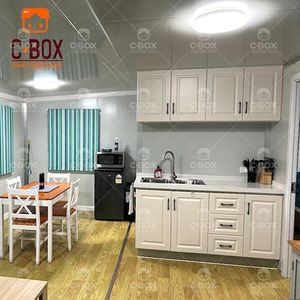Maison conteneur pliable C-BOX 20ft 40ft, design moderne extensible pour habitation - Product Image 4