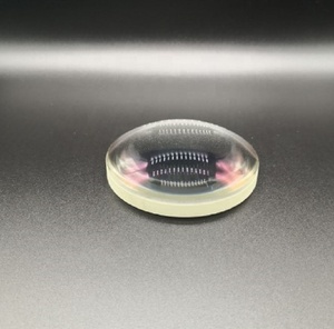 맞춤형 40mm 50.8mm 57mm 직경 BK7 OEM 지원 광학 무색 볼록 더블 렌즈 - Product Image 3