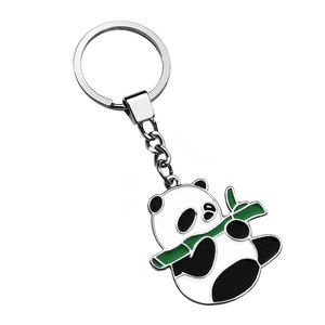 Portachiavi in Peluche a Forma di Orso Panda - Product Image 1