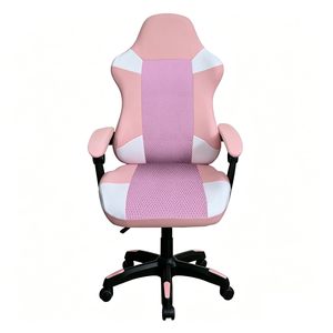 <span class=keywords><strong>Chaise</strong></span> de jeu ergonomique en tissu mesh <span class=keywords><strong>rose</strong></span> ODM OEM pour <span class=keywords><strong>bureau</strong></span>, <span class=keywords><strong>chaise</strong></span> d'ordinateur PC à hauteur réglable - Product Image 2