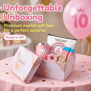 Coffret Cadeau Lunaire pour Filles - 10ème Anniversaire - Gobelet, Bijoux, Chaussettes - Boîte Cadeau pour Fille de 10 Ans - Cadeau d'Anniversaire - Product Image 3