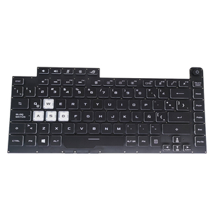 LA ละติน RGB Backlit คีย์บอร์ดสําหรับ ASUS ROG G531 G531GW G531GU G531GD G531G <span class=keywords><strong>G512</strong></span> 561SF11 แป้นพิมพ์แล็ปท็อป - Product Image 3
