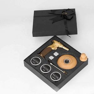 ชุดรมควันค็อกเทลแบบกำหนดเองพร้อมหัวพ่นไฟ: ชิปไม้ 6 รสชาติสำหรับเครื่องดื่มและค็อกเทลแบบโอลด์แฟชั่น (ไม่ใช้บิวเทน) - Product Image 3