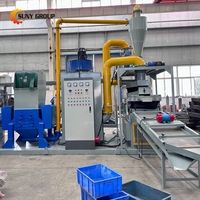 Machine de recyclage de fil de cuivre facile à utiliser pour les fils électriques usés