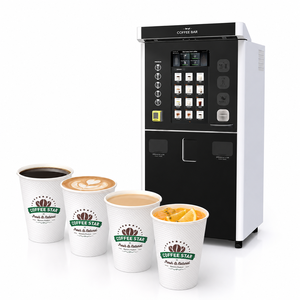 Distributeur automatique de café intelligent avec lait frais, double moulin à café et thé fraîchement infusé - Product Image 1