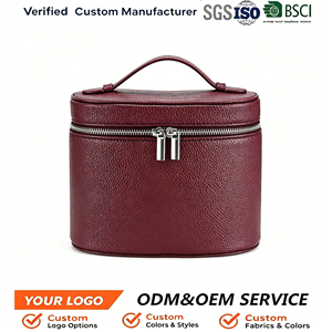 Trousse <span class=keywords><strong>de</strong></span> Maquillage Best-Seller en Gros, Trousse <span class=keywords><strong>de</strong></span> Toilette <span class=keywords><strong>de</strong></span> <span class=keywords><strong>Voyage</strong></span> avec Séparateurs Amovibles pour Femmes - Product Image 1