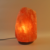 Lampe à sel naturelle de l'Himalaya, cristaux, veilleuse, 10-15 kg