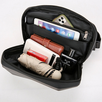Sac à bandoulière intelligent à écran LED, sac de poitrine rigide, sac de taille, fabricant OEM/ODM, plusieurs couleurs
