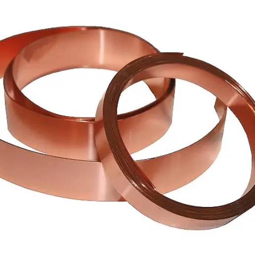 Factory Price Grounding Tape Copper Strip T2 Cu Metal Copper Bar in Earthing System