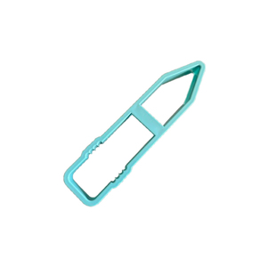 Grande découpoir à biscuits en forme de crayon pour la rentrée scolaire - Moule en plastique de 8 pouces pour les friandises de classe et les cadeaux de remerciement pour les enseignants - Product Image 3