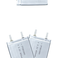 Batterie ultra mince 3.0v au lithium manganèse CP263840 3V 800mAh CP Pouch Batterie primaire pour tracker GPS et carte d'identité d'accès