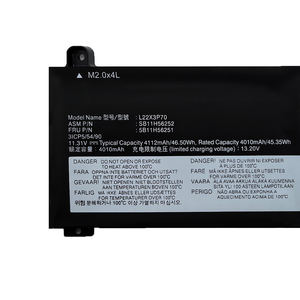 แบตเตอรี่แล็ปท็อปทดแทน L22X3P70 L22B3P70 L22D3P70 L22L3P70 L22M3P70 สำหรับ Lenovo Thinkpad L14 L15 Gen3/4 - Product Image 2